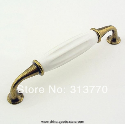 128mm ceramic furniture handle kitchen cabinet knobs dresser drawer pulls door handle