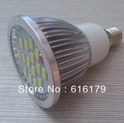 on s 7w e14 15 leds smd 5730led bulb lamp spotliight 10pcs/lot ac:85~265v ce/rohs passed