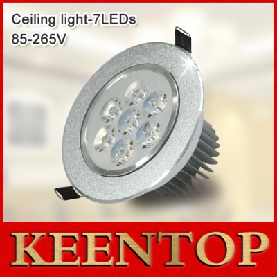 1pcs led ceiling downlight recessed led wall lamp spot light with led driver for home lighting ac110v 220v 21w whole