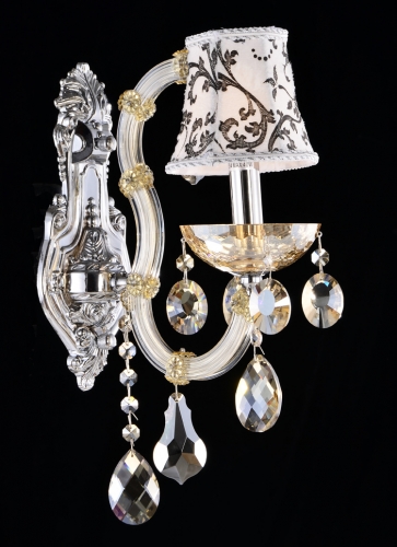 fashion modern brief crystal ofhead mirror lamp