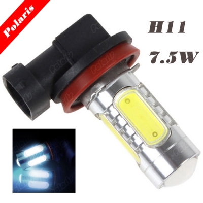 whole 1 cps multi color h11 7.5w car led fog lamp light bulbs wedge external lights high power car super bright ~d