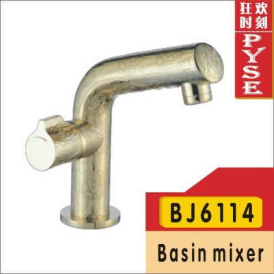 2014 new arrival limited torneira para banheiro torneira banheiro bj6114 golden/classic basin faucet mixer tap