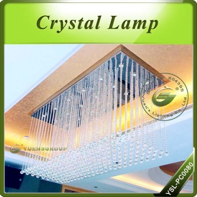 contemporary k9 crystal villa pendat light,lighting fixture gu10,