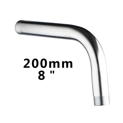 e-pak ouboni chrome plated top spray shower arm 5622-20/12 top spray mount supporting rod 200mm(8") length