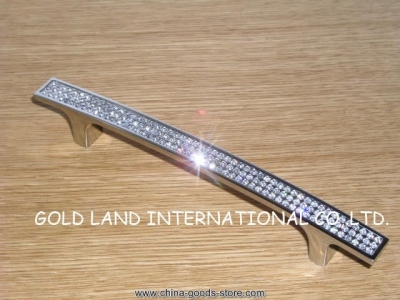 160mm crystal glass long handle [Door knobs|pulls-1220]