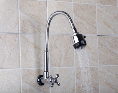 e-pak rq8551-2a kitchen swivel sink basin deck mounted single handle single hole faucet chrome rotation vanity mixer tap faucet