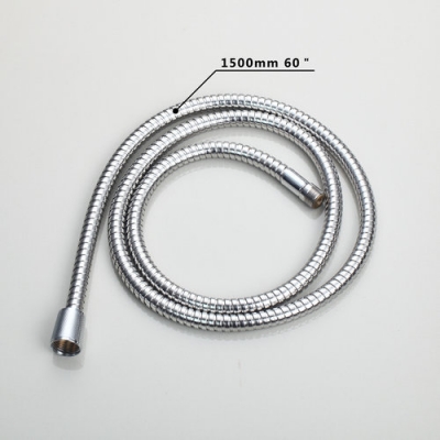 ouboni plumbing hose encanamento mangueira new brand pull out hose 1500mm chrome stainless steel 6011 bathroom kitchen sink hose