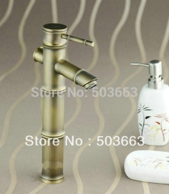 whole classic antique brass bathroom faucet basin sink single handle mixer tap s-864 mixer tap faucet