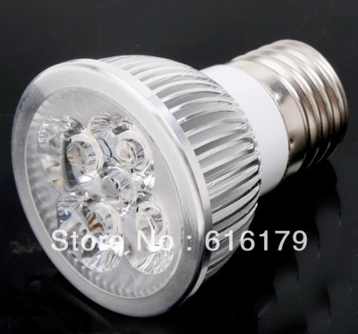 20pcs high power e27/gu10 4x3w 12w led light led bulb lamp spotlight led lighting