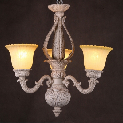 modern european style artificial sandstone luxury globe chandelier,ysl5001-3h,oem