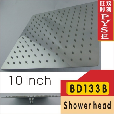 2014 bathroom accessories rain shower bd133b 10 inch ss 304 stainless steel for big shower head bath best