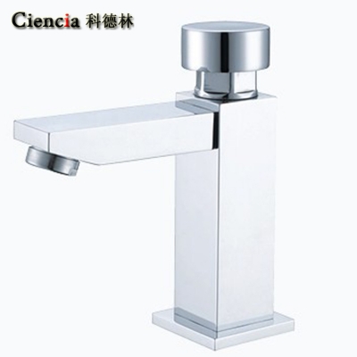 2014 faucets torneira para banheiro batedeira dat17 brass deck mounted faucet self-closing tap water delay action