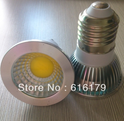 20pcs/lot ce & rohs dimmable 5w cob e27 led high lumens 500lm ce & rohs 2 years warranty
