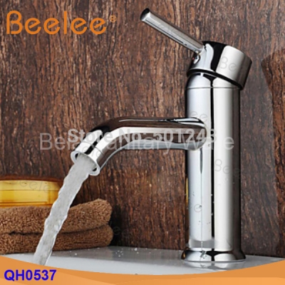 drop brass single hole bathroom faucet basin faucets and cold water mixer tap+2 pcs hoses (qh0537)