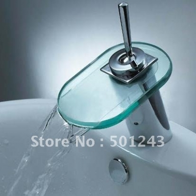 +glass waterfall faucet qh0802b