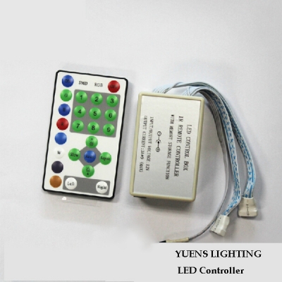 ir 24 keys running led strip rgb controller colorful led controller dc12v <324w ysl-ir25-pm