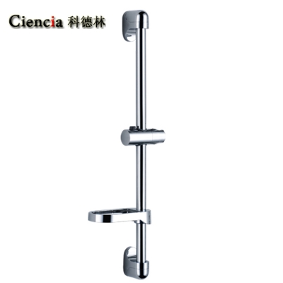 2014 limited chuveiro led bc4008 plastic chrome new design sliding shower bar &shower head holder bathroom