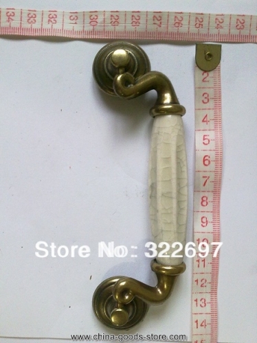 kl18707 bronze ceramic cabinet furniture hardware single hole handle and knob