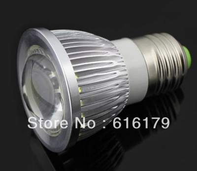 led cob spotlight 5w e27 cob led spot light spotlight high power lamp warm / cold whtie 85~265v