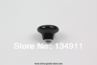 10pcs 40mm black ceramic kitchen handles furniture mini dresser pulls closet door knobs whole