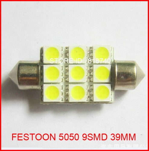 car led for dome light festoon 5050 9smd 9led 9 smd 9 led 39mm luggage compartment lights clearance lamps door bulb