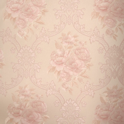 ft-150208 pvc luxury european flock non-woven wall paper metallic floral damask wallpaper roll