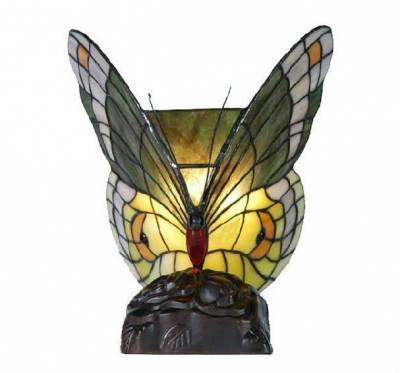 $100 off per $600 order tiffany night light with butterfly style.ysl-td0093,