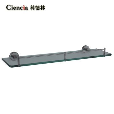 2014 shelf for bathroom wall mount sbh077 sus 304 stainless steel nickle glass shelf bathroom product single