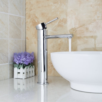 chrome /cold kitchen bathroom wash basin bath spray bathroom chrome deck mounted 8302 single handle sink faucets,mixers &taps
