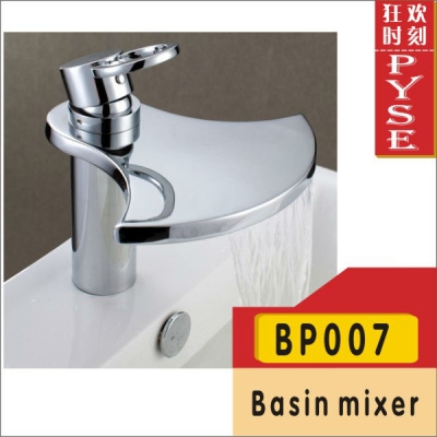 torneiras para pia de banheiro bp007 waterfall plating basin faucet,basin mixer, tap,water tap,bathroom faucet