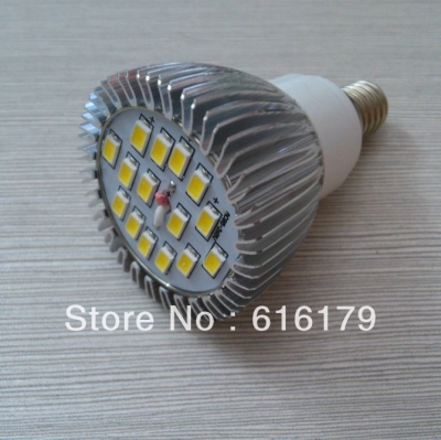 whole 7w spot light bulbs e14(e27,gu10,gu5.3) lamp base ac 85-265v smd5730 15leds led lamp light 2 years warranty