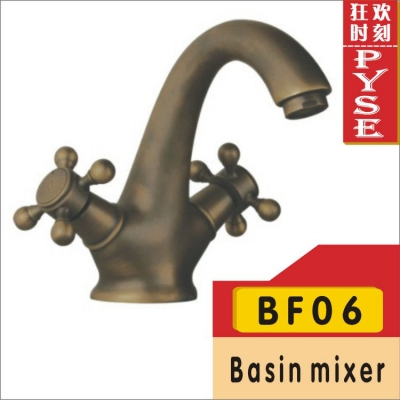 2014 time-limited special offer torneiras para pia de banheiro banheiro bf06 antique bathroom faucet basin mixer