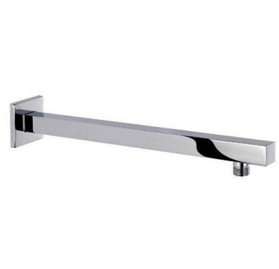 +40cm bathroom wall-mount brass overhead shower arm/pipe (a208)