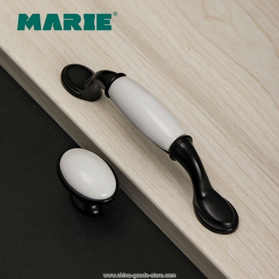 marie hardware kitchen furniture drawer ceramic knobs,vintage dresser knob handle,ceramic handle drawer pull-t-014