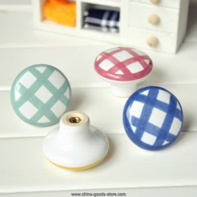 round ceramic furniture kitchen hardware drawer porcelain cabinet knobs and pulls cupboard handles hardware
