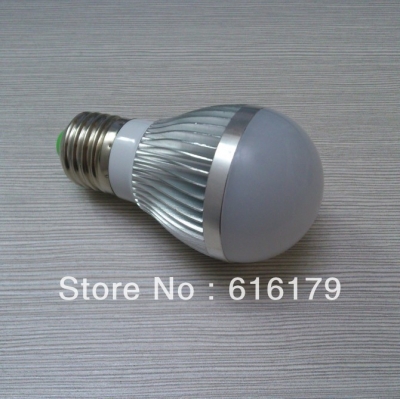 whole bulb bubble ball high power e27/e14/b22 6w(3*2w) dimmable or no-dimmable lamp light,ac85-265v,cool/warm white&white
