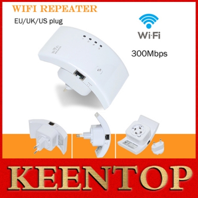 wireless-n wifi repeater 802.11n/b/g antenna signal booster wi fi roteador network wi-fi router range expander 300m wlan 1pcs