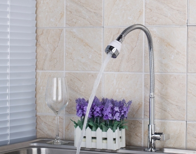 e-pak dl8551-4 spray kitchen swivel sink basin deck mounted single handle/hole chrome rotation vanity mixer tap faucet
