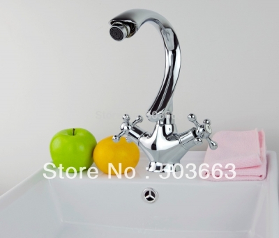 novel single handles bathroom basin waterfall faucet sink mixer tap chrome vanity cranes l-801 mixer tap faucet