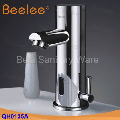 brass cold mixer automatic temperature control faucet,commercial auto faucet,automatic sensor faucet (qh0135a)