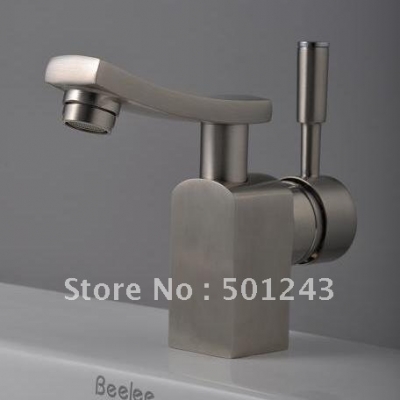 brushed nickel bathroom faucet basin mixer tap,grifo qh1803s