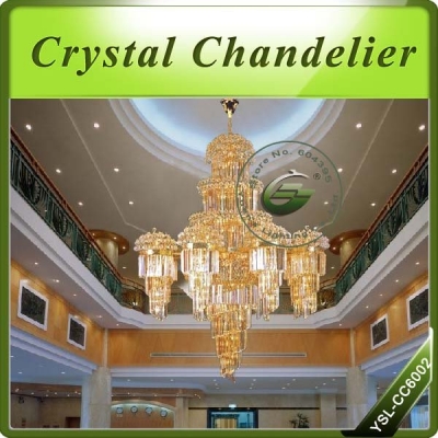 modern crystal chandelier for classic retro villa/el dia.72"x height 96"/d180xh240cm ,ysl-cc6002,oem