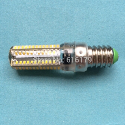10pcs/lot e14/g9/g4 104leds 3014 smd chip led silicon lamp 9w 220-240v 360 degree non-polar e14 lamp bulb