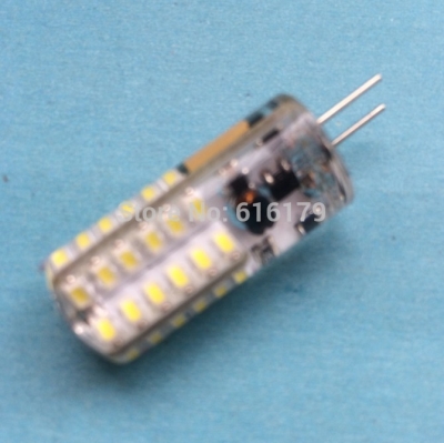 10pcs/lot g4 led lamp smd 3014 48leds 4w led corn light ac/dc 12v 360 degree replace halogen lamp