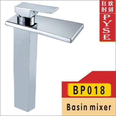 2014 new arrival torneiras faucets bp018 waterfall plating basin faucet,basin mixer, tap,water tap,bathroom faucet