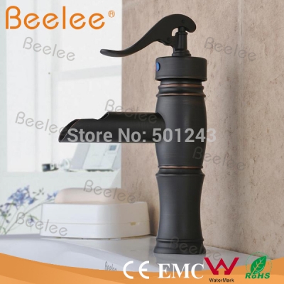 antique basin tap single handle single hole bathroom oil rubbed bronze water mixer tap