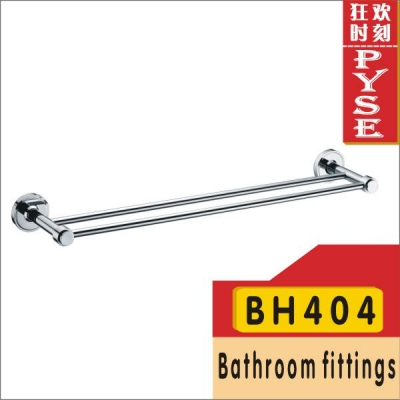 bh404 brass chrome double towel bar bathroom accessory bathroom fitting bathroom accessory set