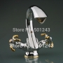 chrome brass bathroom tap basin mixer sink faucet single hole qh0545