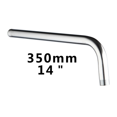 e-pak ouboni new arrival shower arm 5622-35/12 bathroom accessories stainless steel chrome polished 350mm shower arm banho head