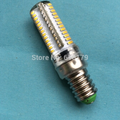 e14 led 200-220v 104leds 3014 chip silicon lamp crystal corn light 9w bulb lighting 100pcs/lot